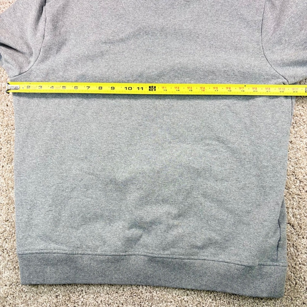 Patagonia Uprisal Hoody Mens L Gray Recycled Cotton Polyester Fleece Pullover - Picture 5 of 6